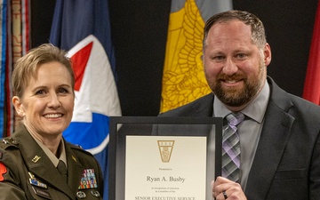 USAFMCOM deputy inducted as Army senior executive