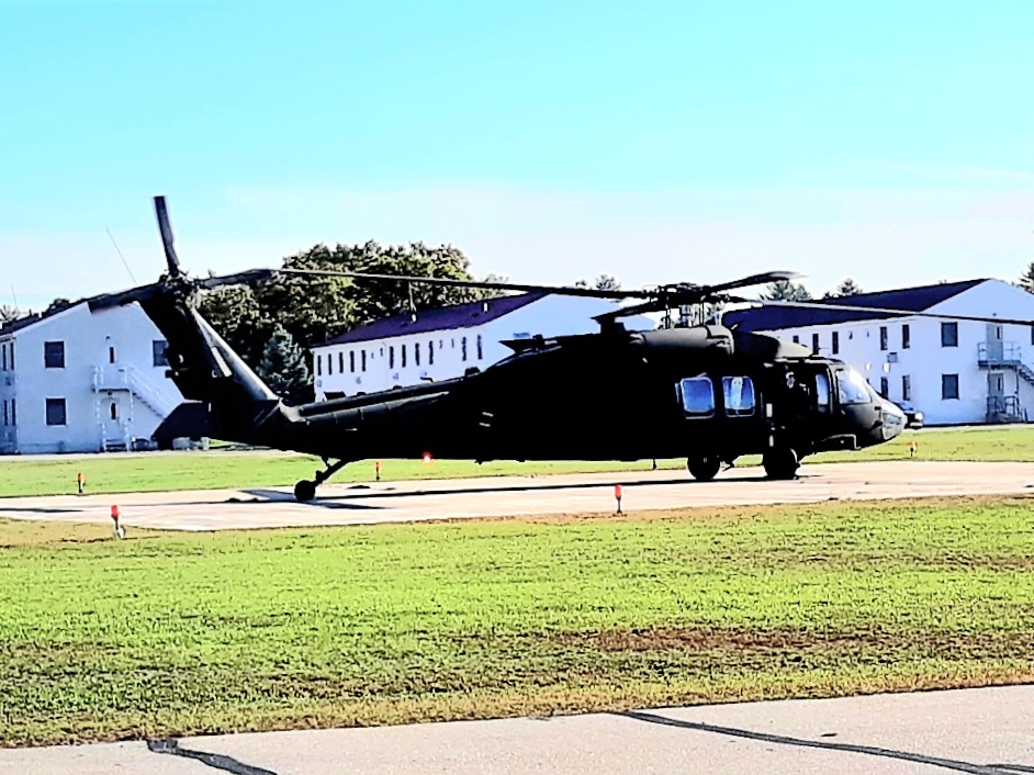 UH-60 Black Hawk training operations at Fort McCoy