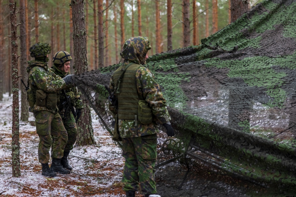 CLB-6 and Finnish Nylands Brigade Conduct a Long-Range Convoy