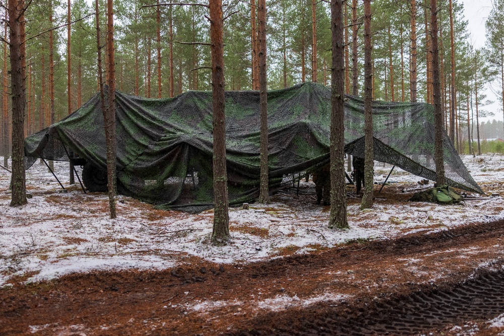 CLB-6 and Finnish Nylands Brigade Conduct a Long-Range Convoy