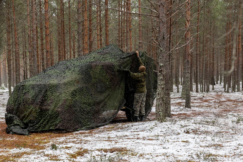 CLB-6 and Finnish Nylands Brigade Conduct a Long-Range Convoy