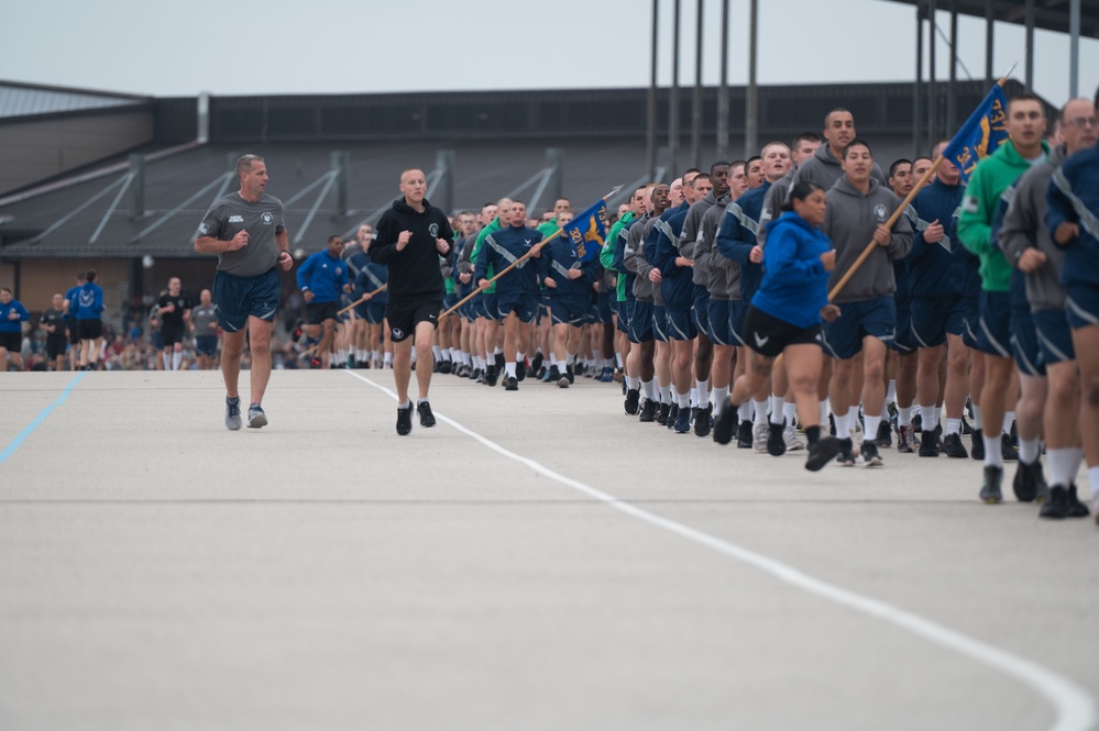 157th Visits Air Force Basic Military Training