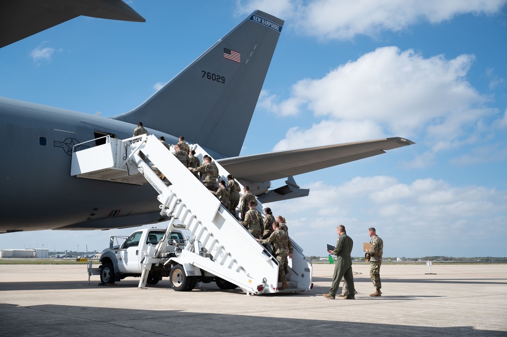 157th Visits Air Force Basic Military Training