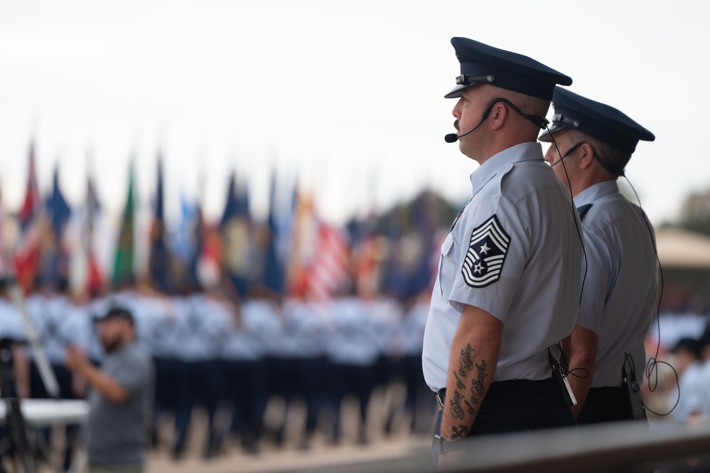 157th Visits Air Force Basic Military Training