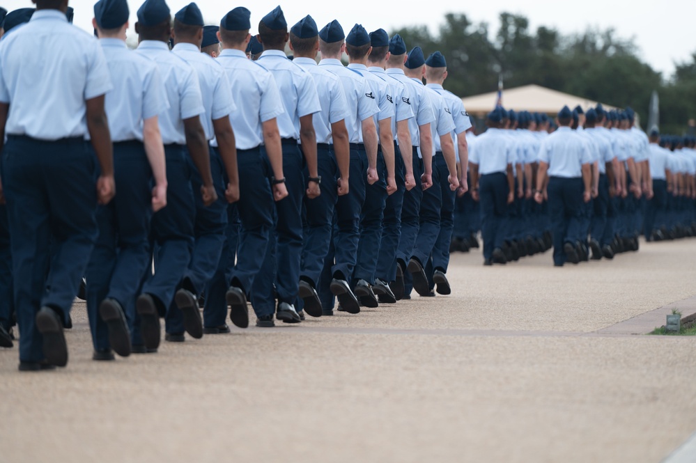 157th Visits Air Force Basic Military Training