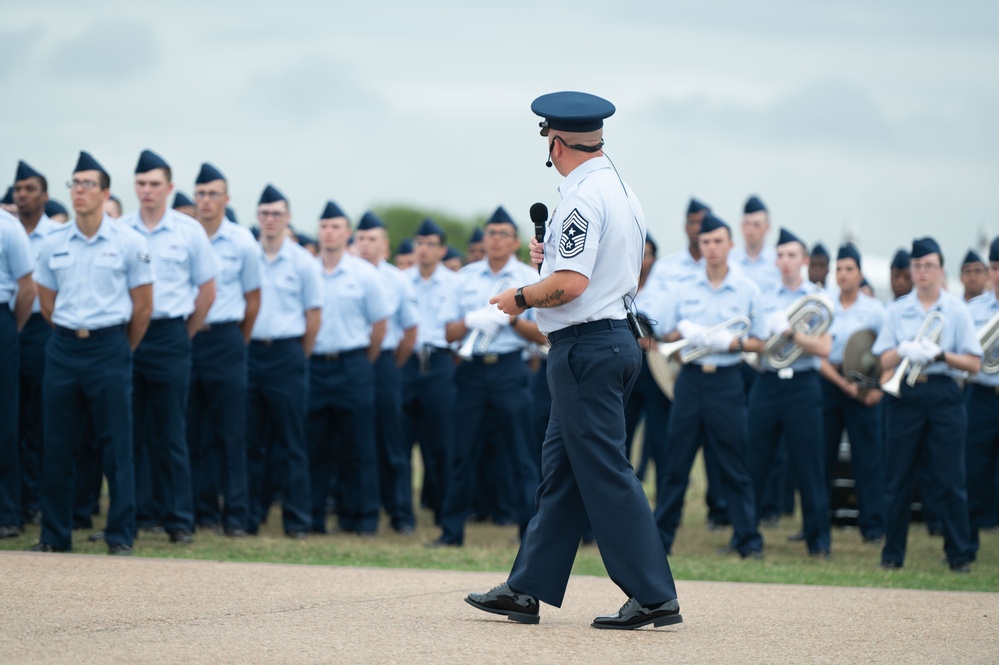 157th Visits Air Force Basic Military Training