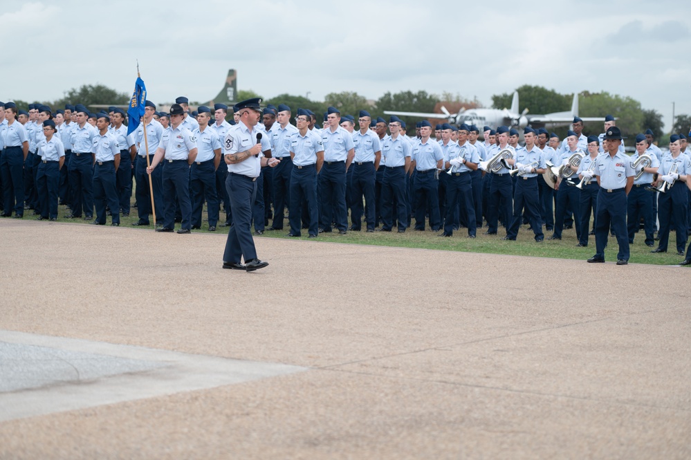 157th Visits Air Force Basic Military Training