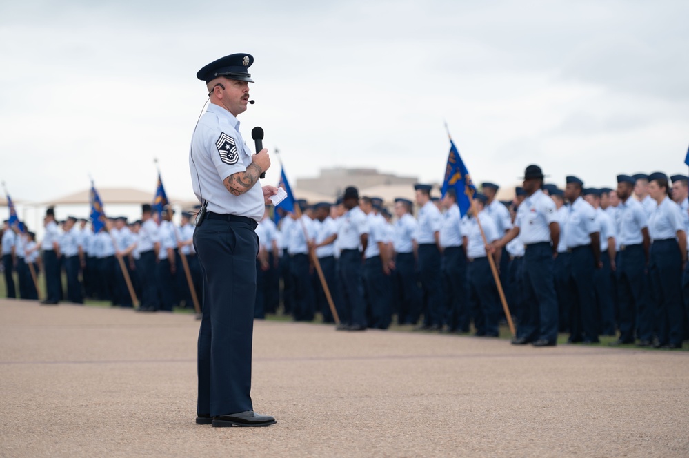 157th Visits Air Force Basic Military Training