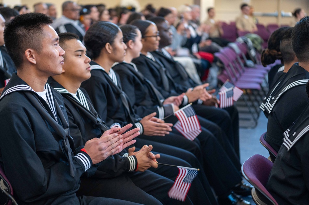 Naturalization Ceremony at Recruit Training Command