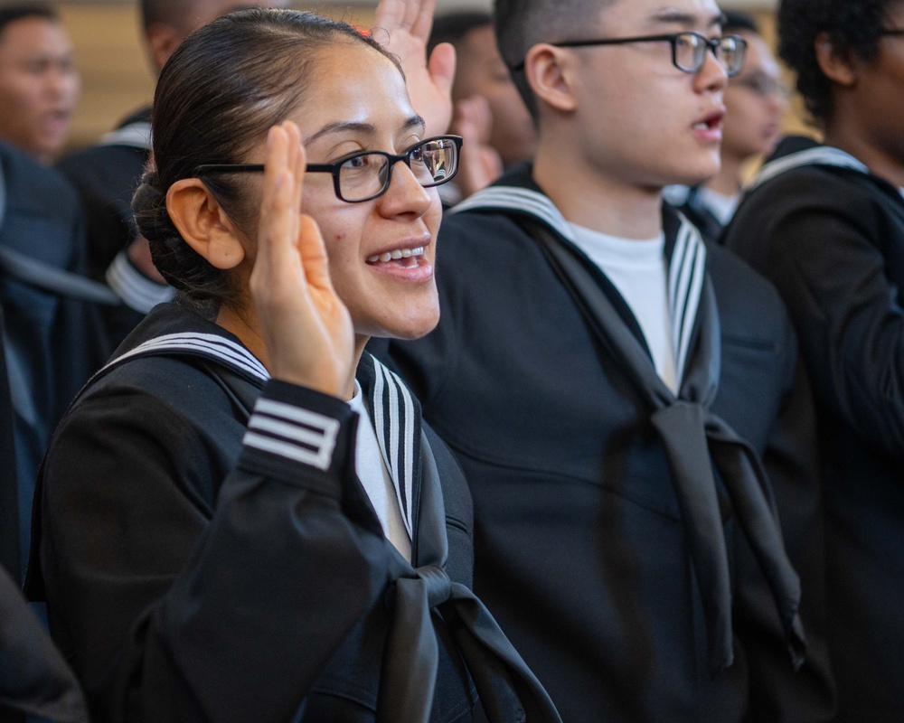 Naturalization Ceremony at Recruit Training Command