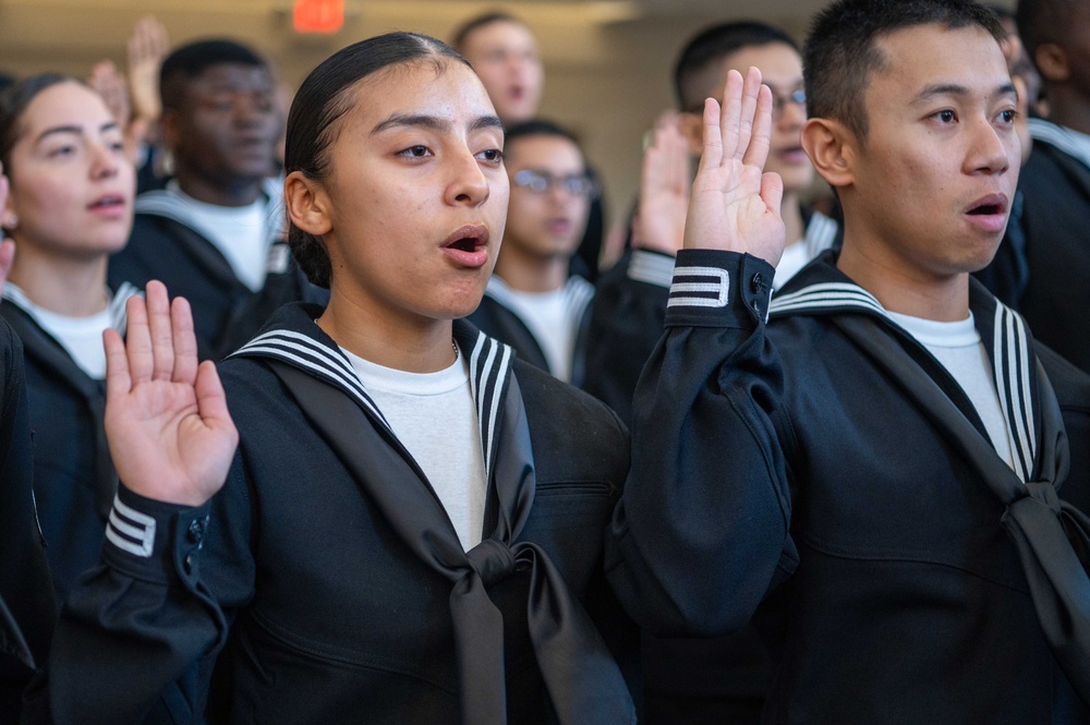 Naturalization Ceremony at Recruit Training Command