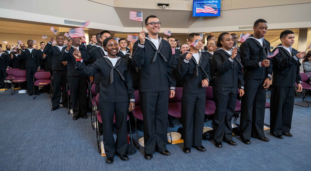 Naturalization Ceremony at Recruit Training Command