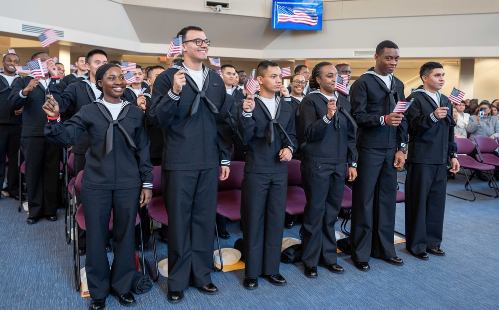 Naturalization Ceremony at Recruit Training Command