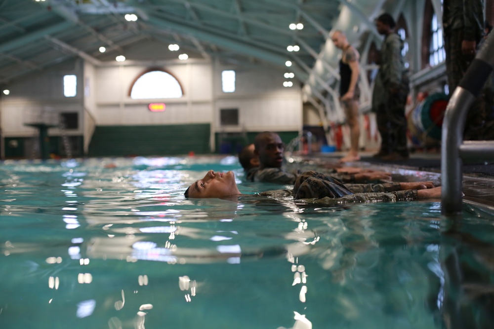 Echo Company Finishes Water Survival