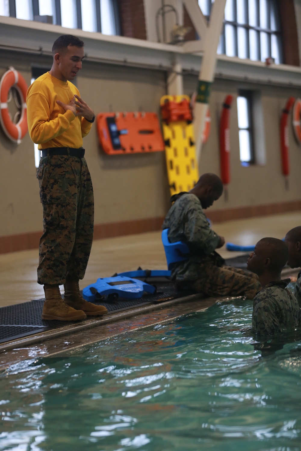 Echo Company Finishes Water Survival