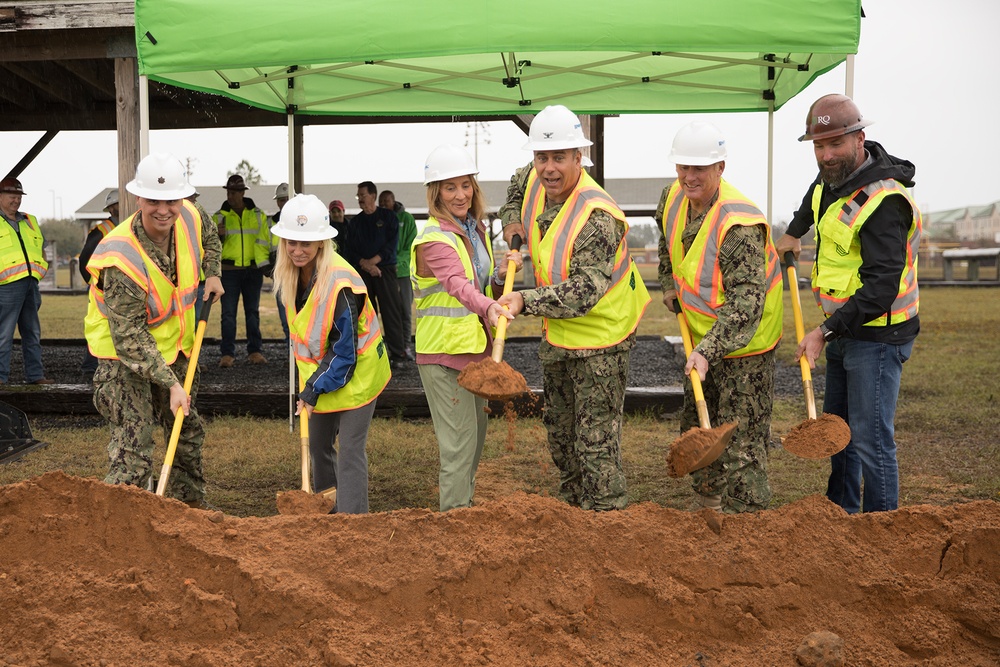NAVFAC Southeast breaks ground on new Fitness Facility at NAS Pensacola