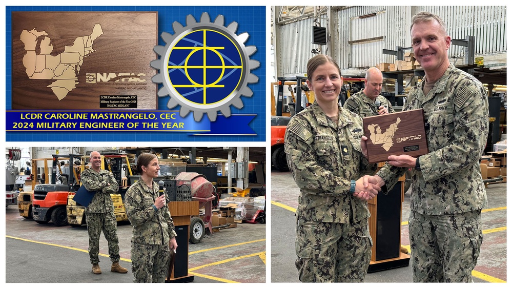 NAVFAC MIDLANT Announces its Civilian, Military Engineers of the Year for 2024