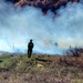 Fort McCoy prescribed burn team manages mid-November prescribed burn at installation