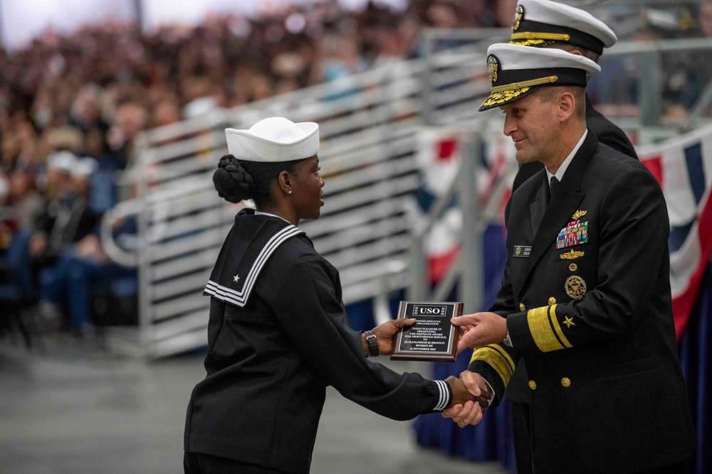 Recruit Training Command Pass-in-Review Award Winners