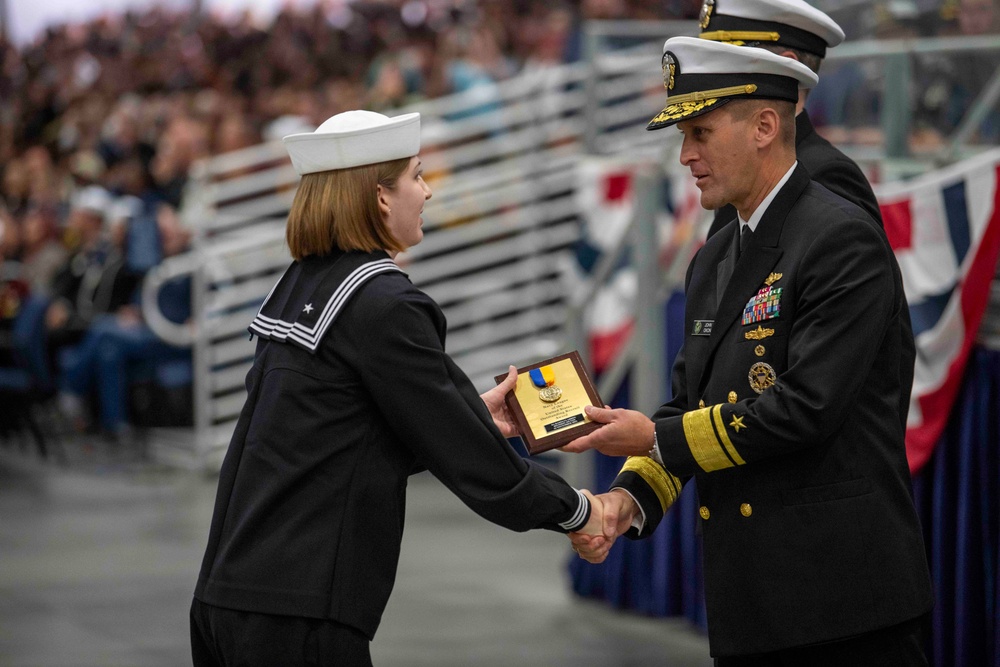 Recruit Training Command Pass-in-Review Award Winners