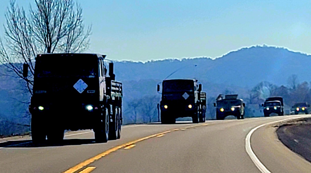 November 2023 training operations at Fort McCoy