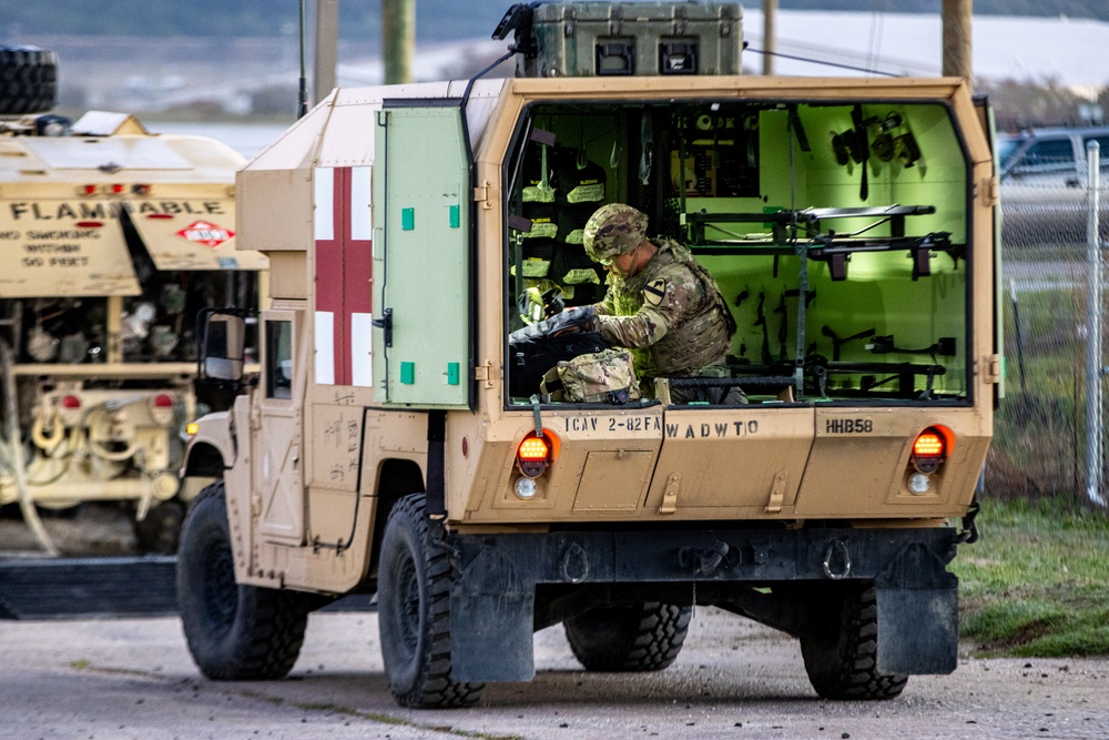 2/82 Field Artillery conducts Emergency Deployment Readiness Exercise