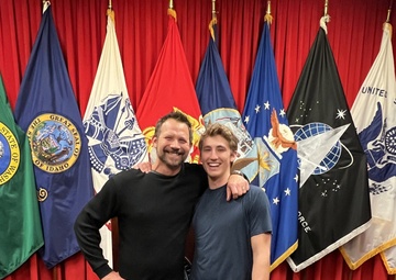 Service With Purpose: Son of Purple Heart Combat Vet Enlists to ‘Bring Dads Home to Their Families’