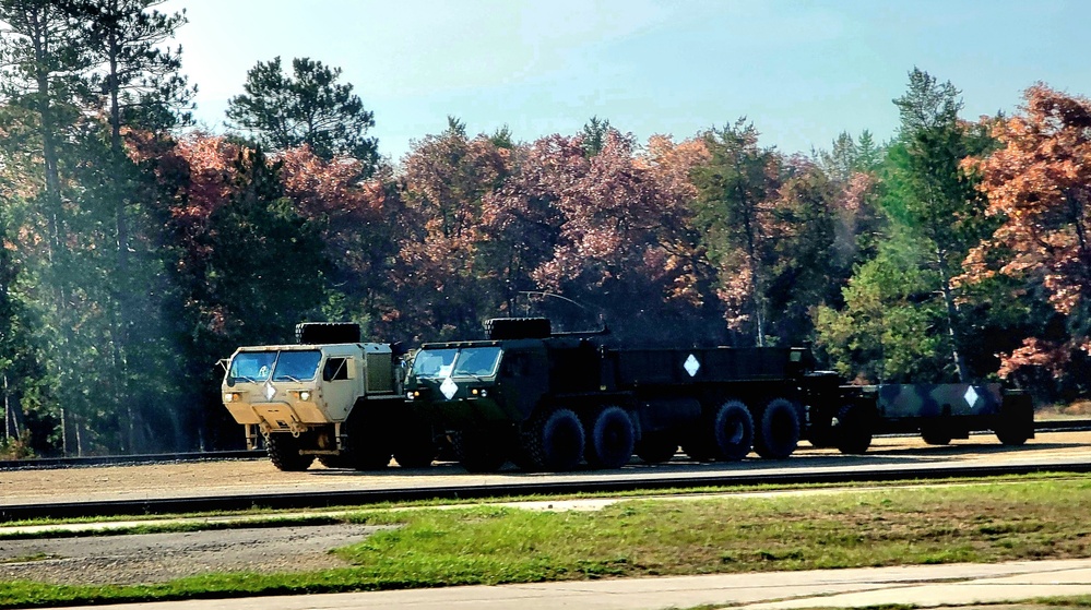 November 2023 training operations at Fort McCoy
