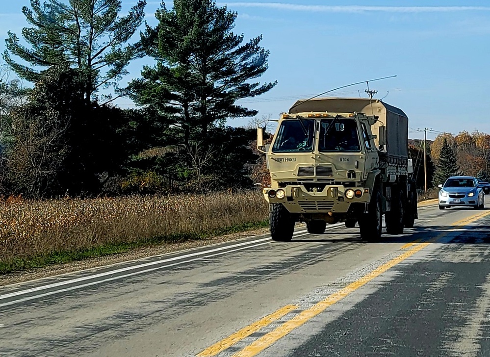 November 2023 training operations at Fort McCoy