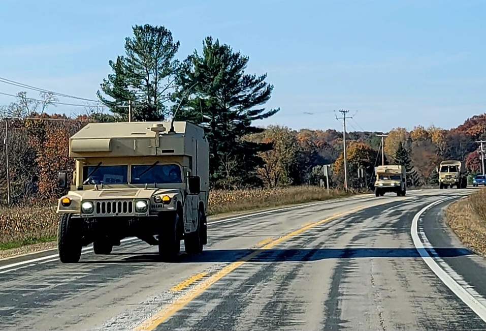 November 2023 training operations at Fort McCoy