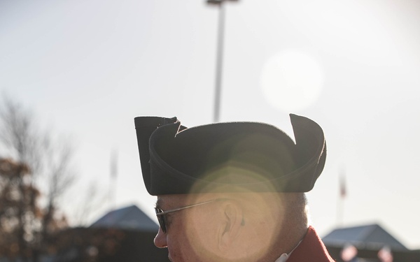 1st Inf. Div. Marches in Little Apple Veterans Day Parade