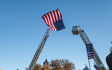 1st Inf. Div. Marches in Little Apple Veterans Day Parade