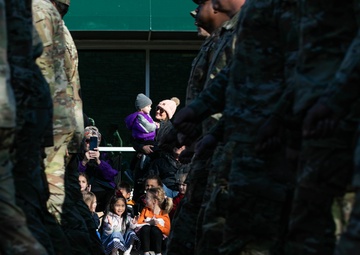 1st Inf. Div. Marches in Little Apple Veterans Day Parade