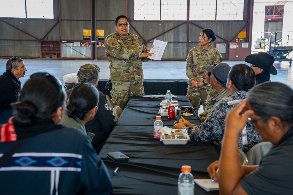 New Mexico tribal leaders visit Kirtland Air Force Base