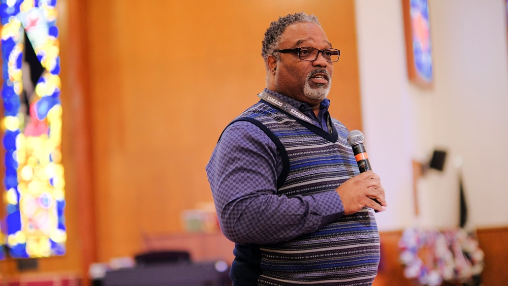 Holisitic Health and Fitness Speaker addresses 597th Transportation Brigade