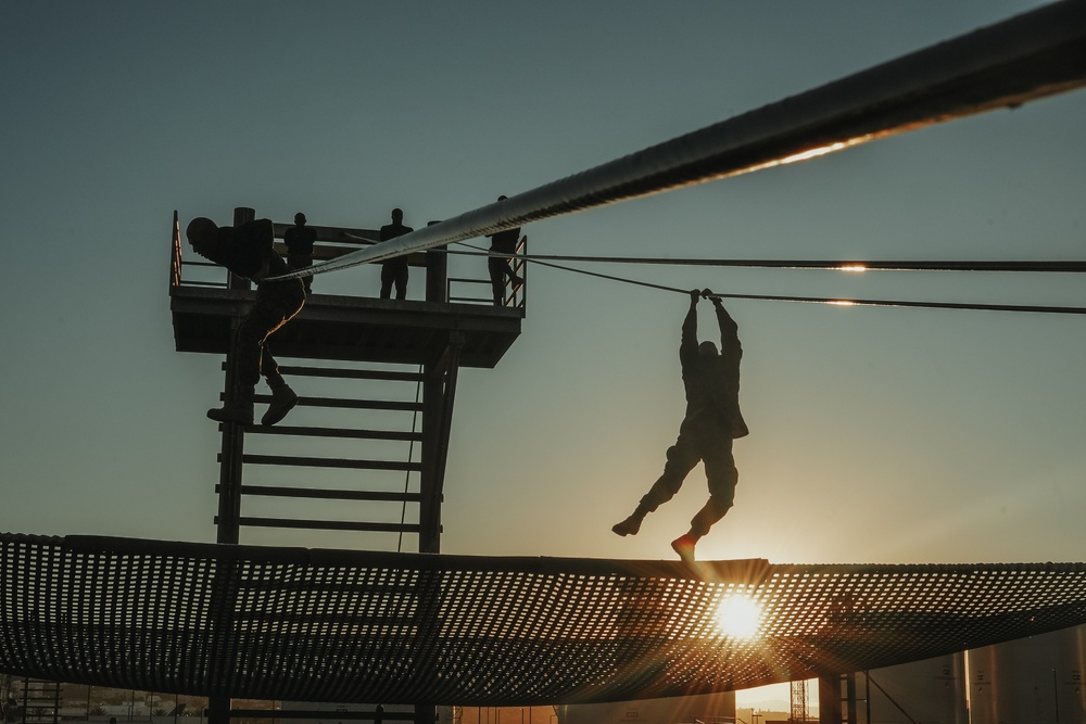 Drill Instructor School Confidence Course