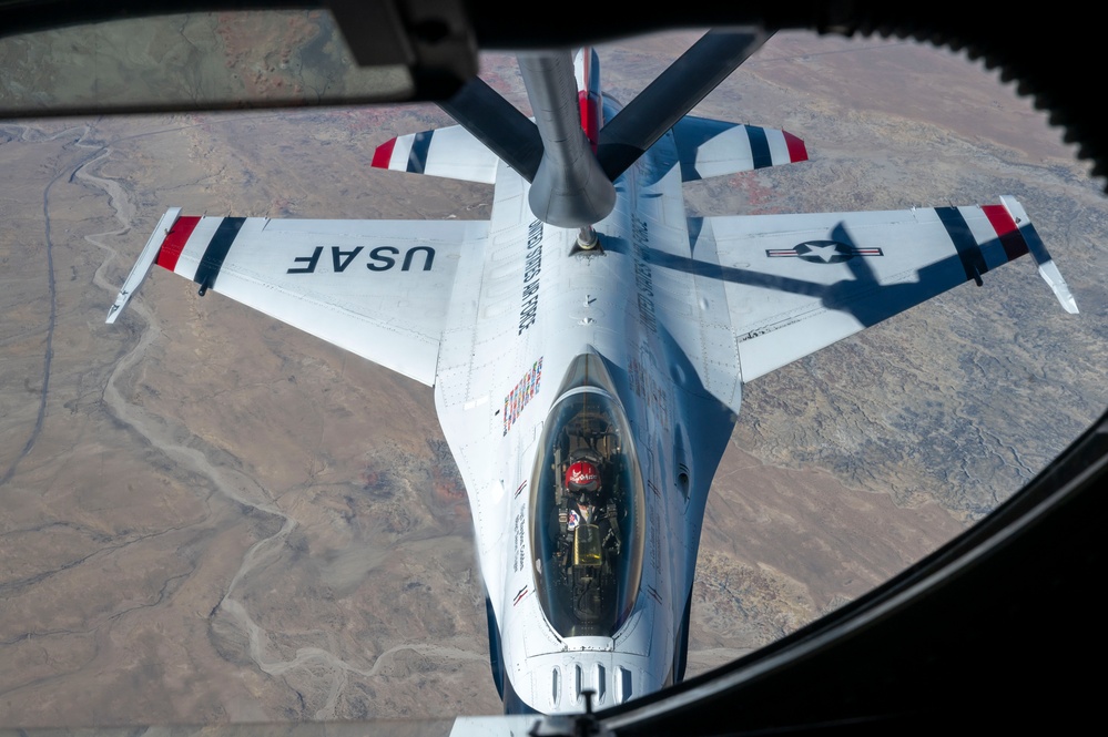Refueling The Thunderbirds