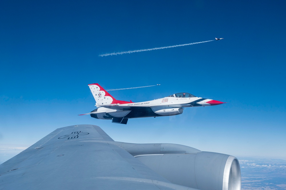Refueling The Thunderbirds
