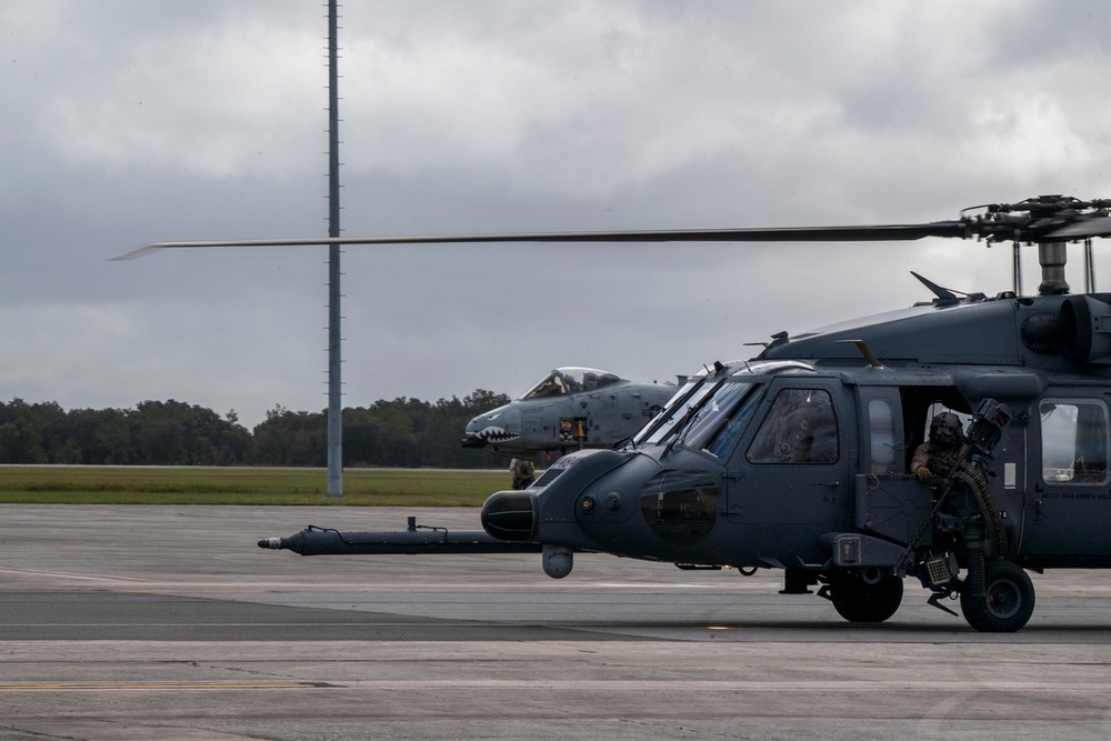 23rd Wing leadership visits contingency location during exercise Mosaic Tiger 24-1