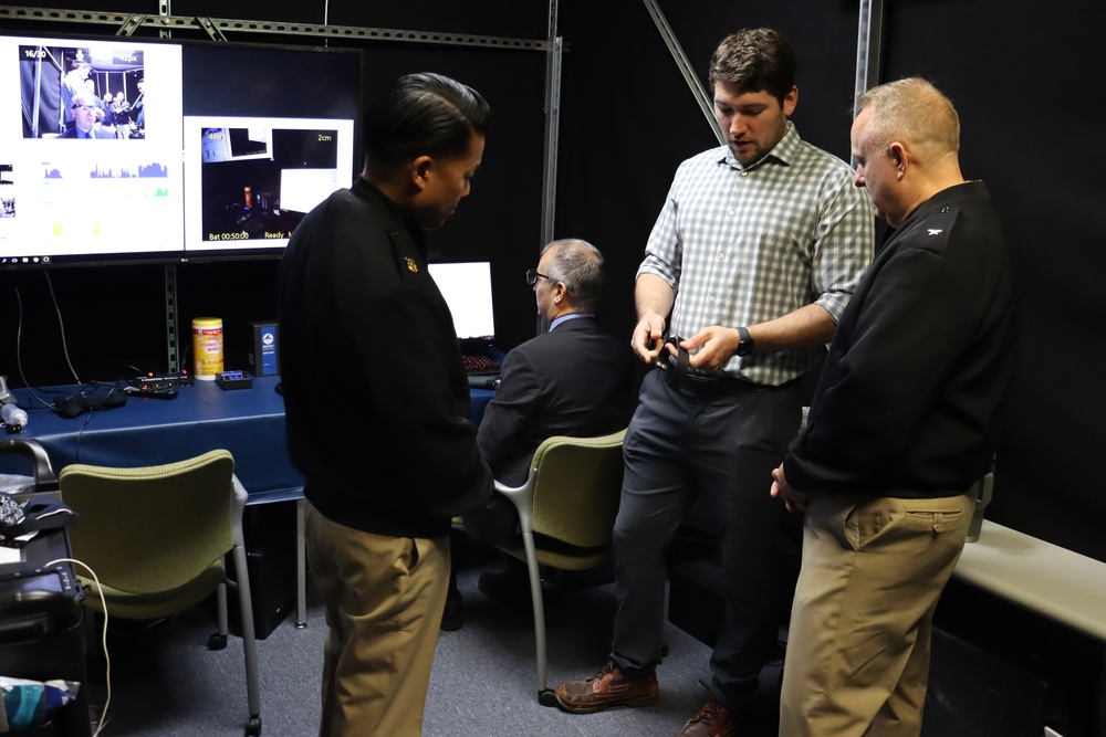 Acting U.S. Navy Surgeon General visits Naval Submarine Medical Research Laboratory