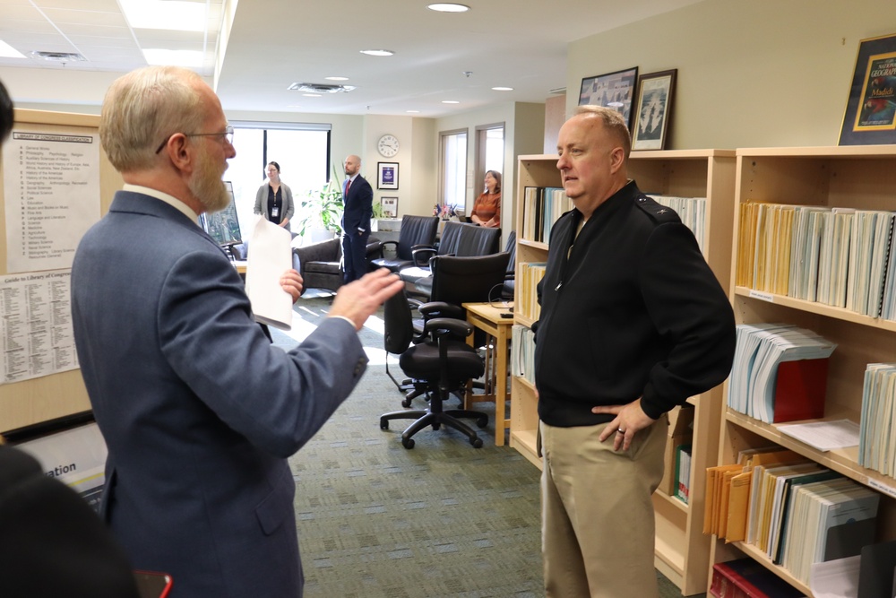 Acting U.S. Navy Surgeon General visits Naval Submarine Medical Research Laboratory