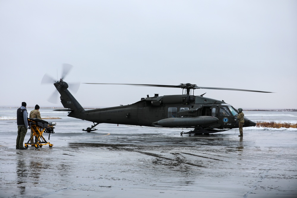 Alaska Army Guard medevacs patient from Napaskiak