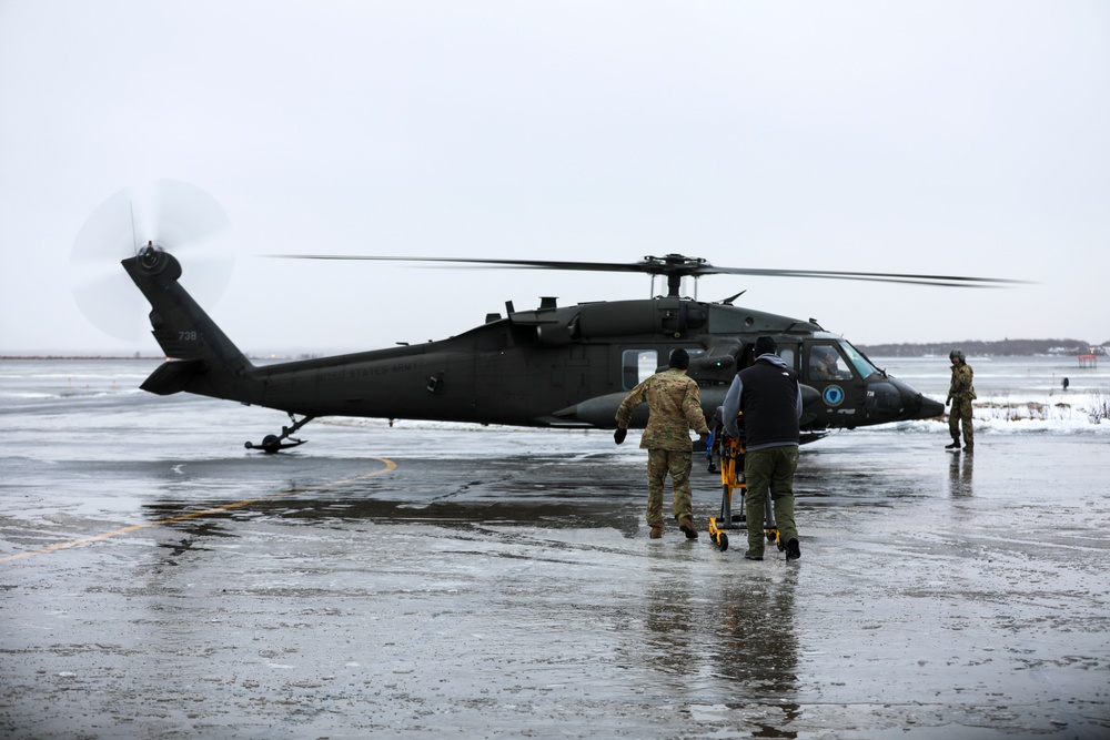 Alaska Army Guard medevacs patient from Napaskiak