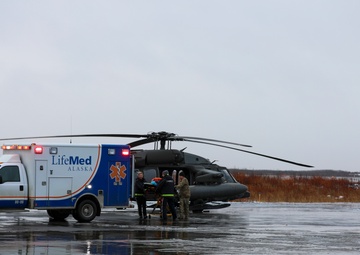 Alaska Army Guard medevacs patient from Napaskiak