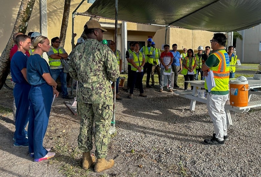 United States Navy Medicine Readiness and Training Unit (USNMRTU) Diego Garcia opens new dental clinic with a ribbon cutting ceremony