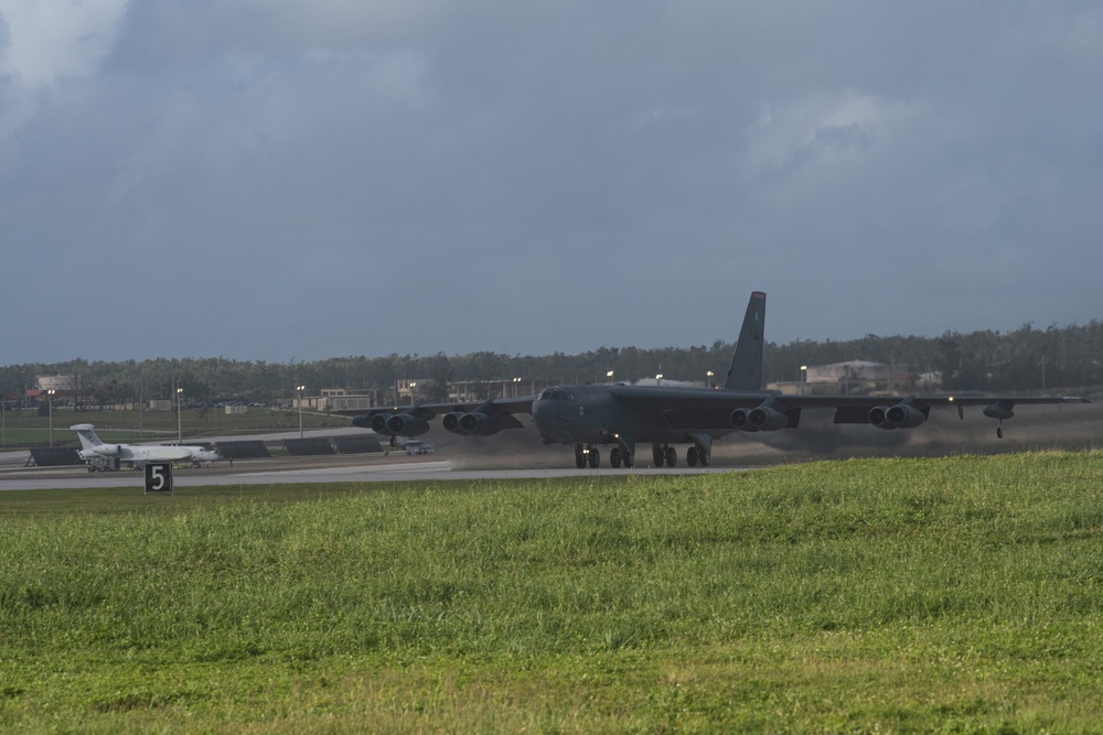 B-52s Leave Andersen AFB After BTF Deployment