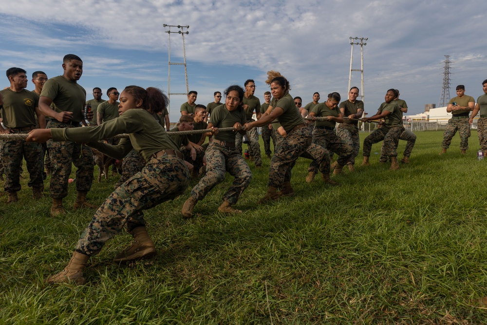 MWHS-1 and MWCS-18 Face Off in a Field Meet