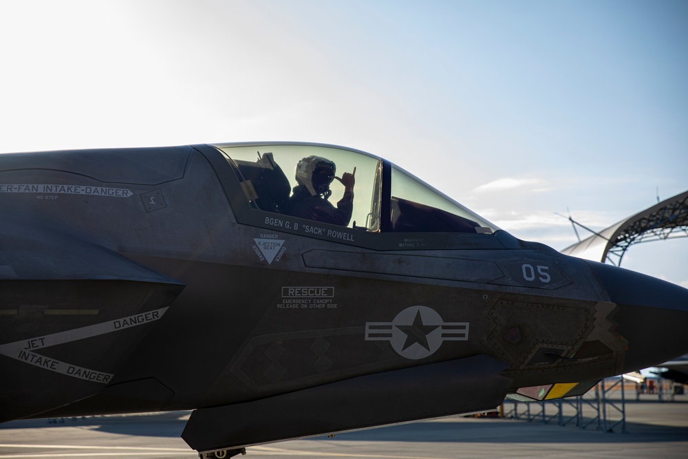 VMFA-242 takes off from MCAS Iwakuni for flight operations