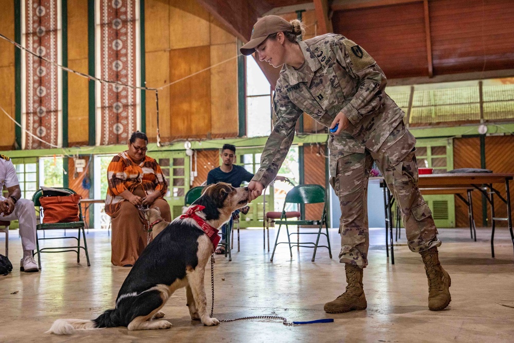 Pacific Partnership 2023: Canine Training in Tonga