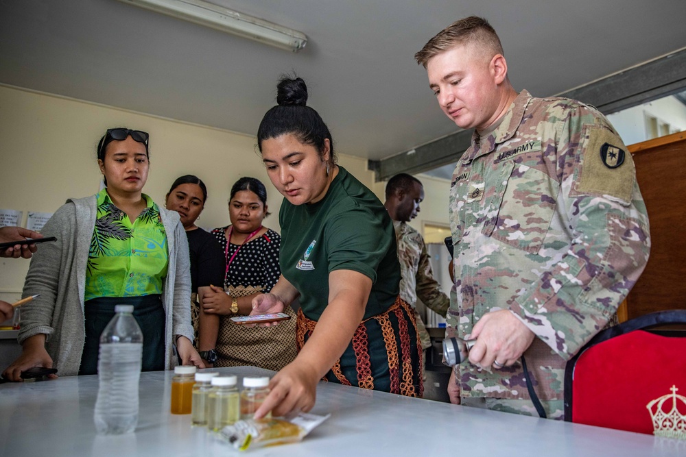 Pacific Partnership 2023: Food Department Training in Tonga